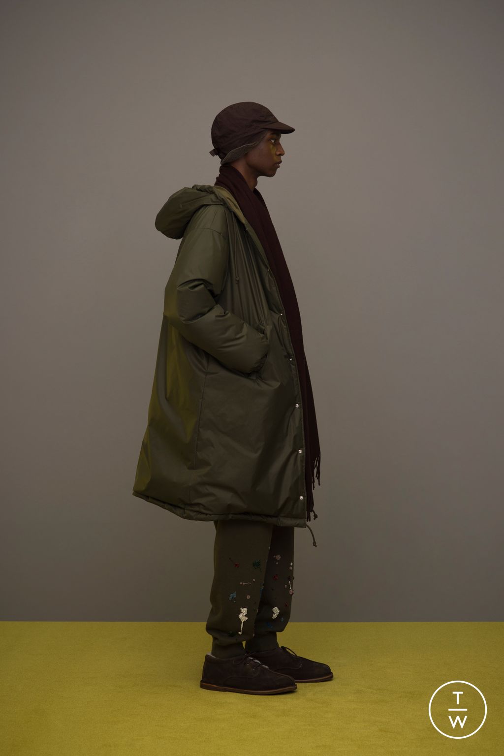 Fashion Week Paris Fall/Winter 2023 look 63 from the Undercover collection 男装