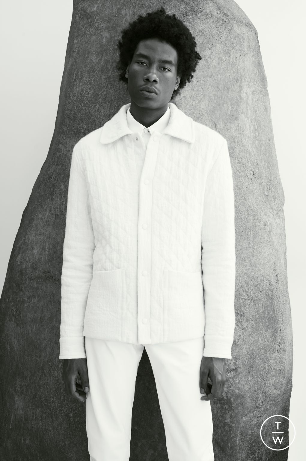 Fashion Week New York Resort 2024 look 5 from the Gabriela Hearst collection womenswear