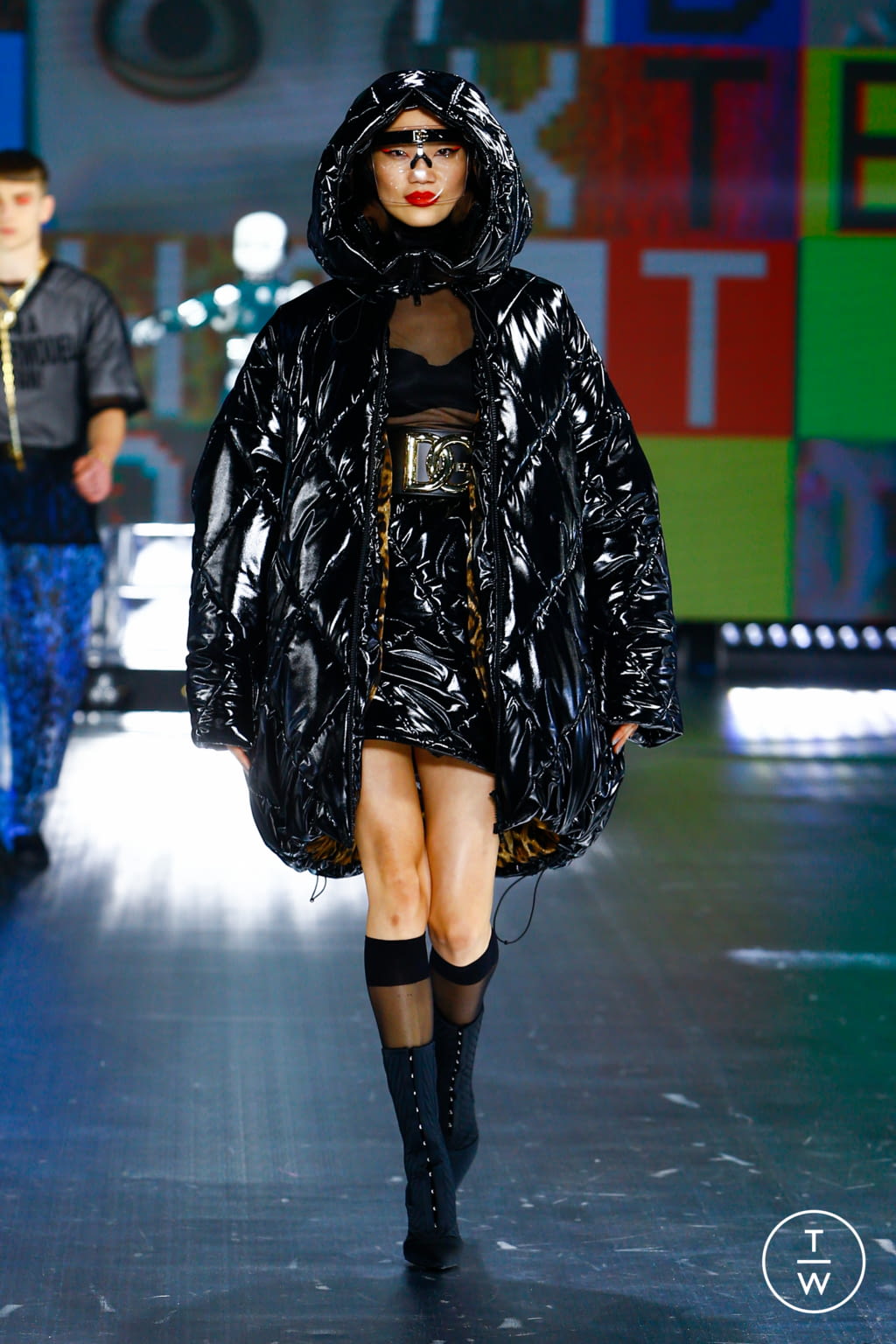 Fashion Week Milan Fall/Winter 2021 look 58 from the Dolce & Gabbana collection womenswear