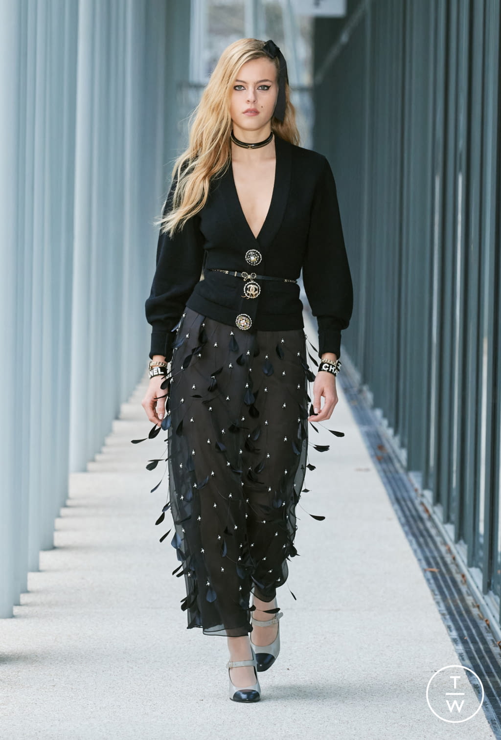 Fashion Week Paris Pre-Fall 2022 look 52 de la collection Chanel womenswear