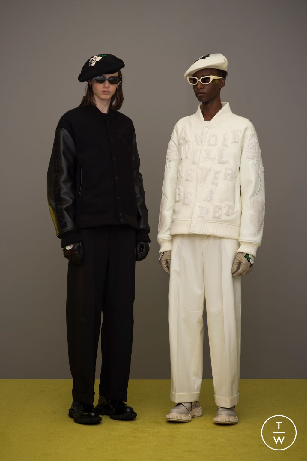 Fashion Week Paris Fall/Winter 2023 look 68 de la collection Undercover menswear