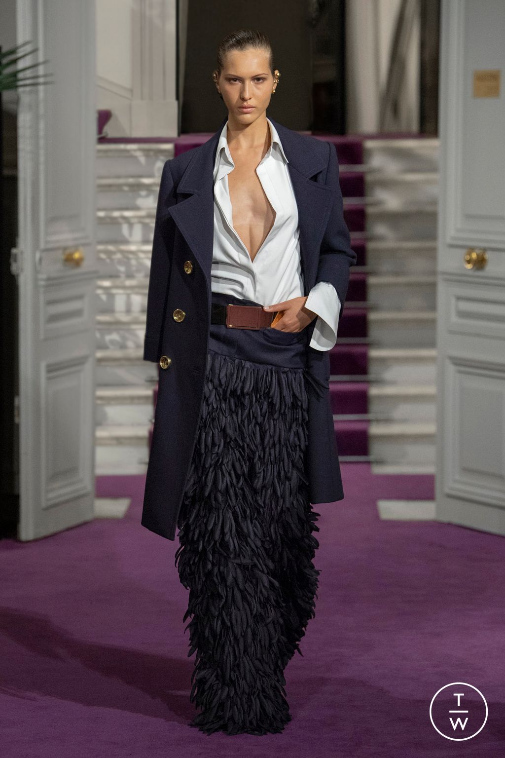 Fashion Week Paris Spring/Summer 2024 look 54 de la collection Valentino couture