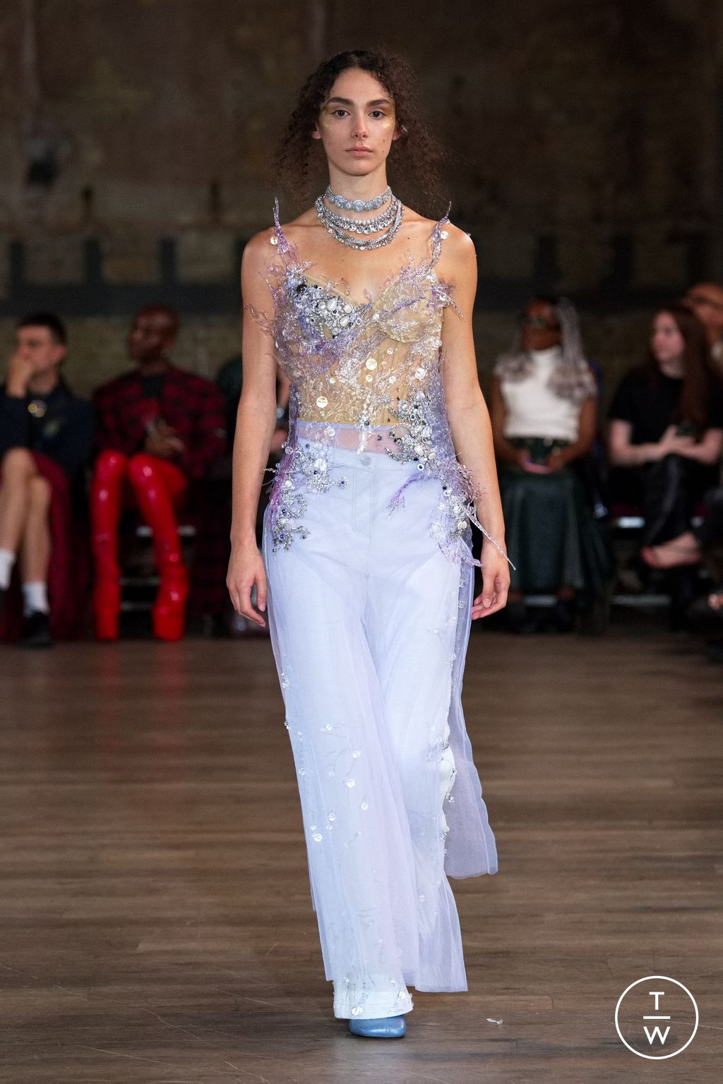 Fashion Week London Spring/Summer 2023 look 55 from the MITHRIDATE collection womenswear