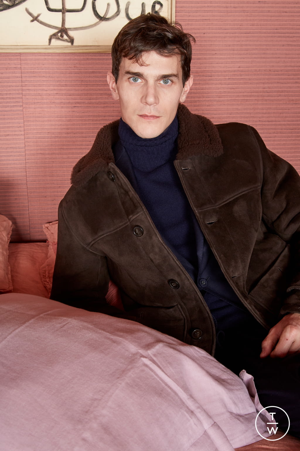 Fashion Week Paris Fall/Winter 2021 look 57 from the Officine Générale collection menswear