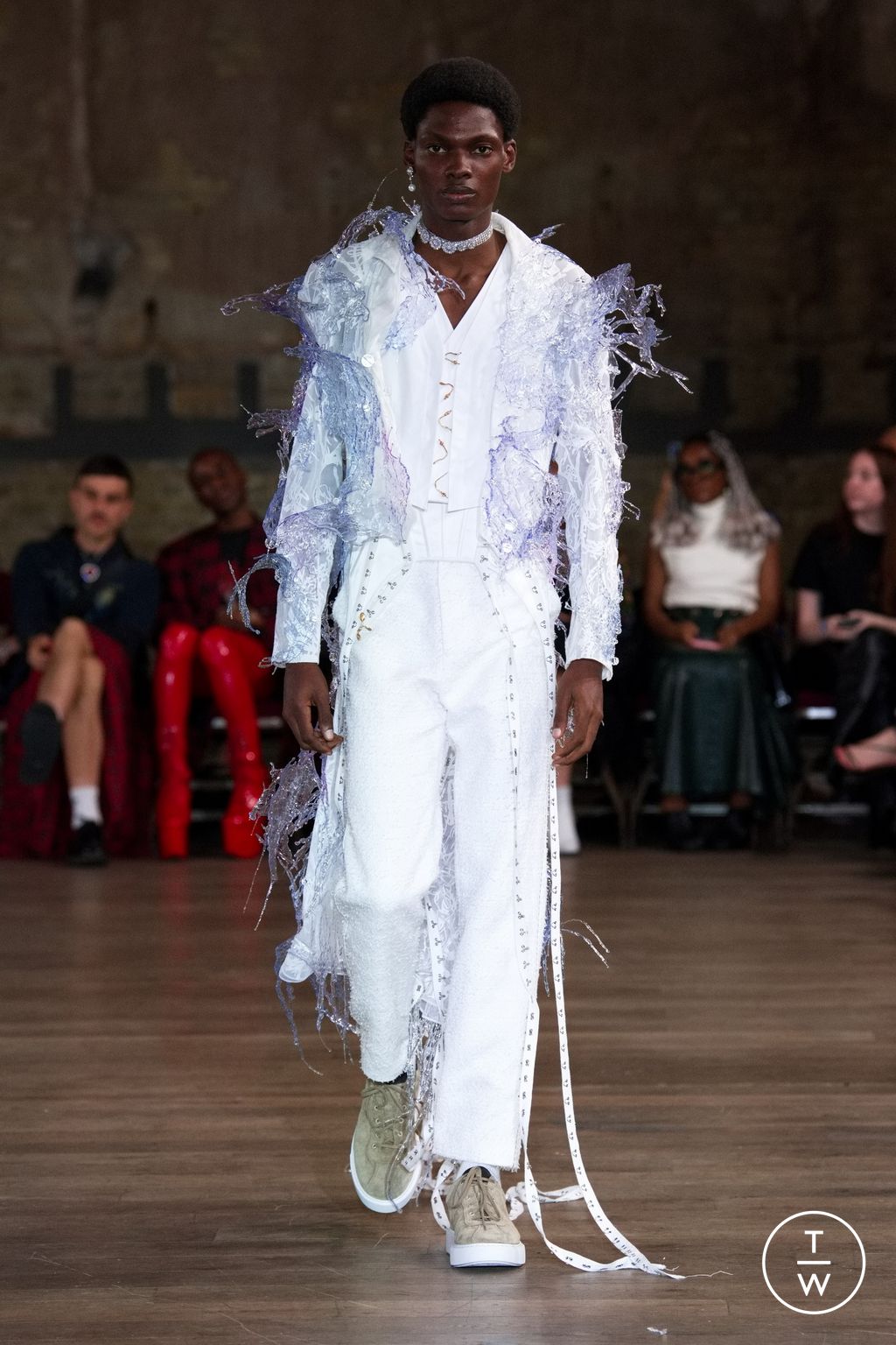 Fashion Week London Spring/Summer 2023 look 56 from the MITHRIDATE collection womenswear