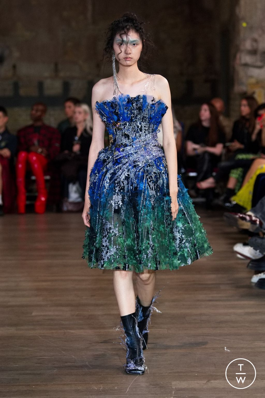 Fashion Week London Spring/Summer 2023 look 57 from the MITHRIDATE collection womenswear