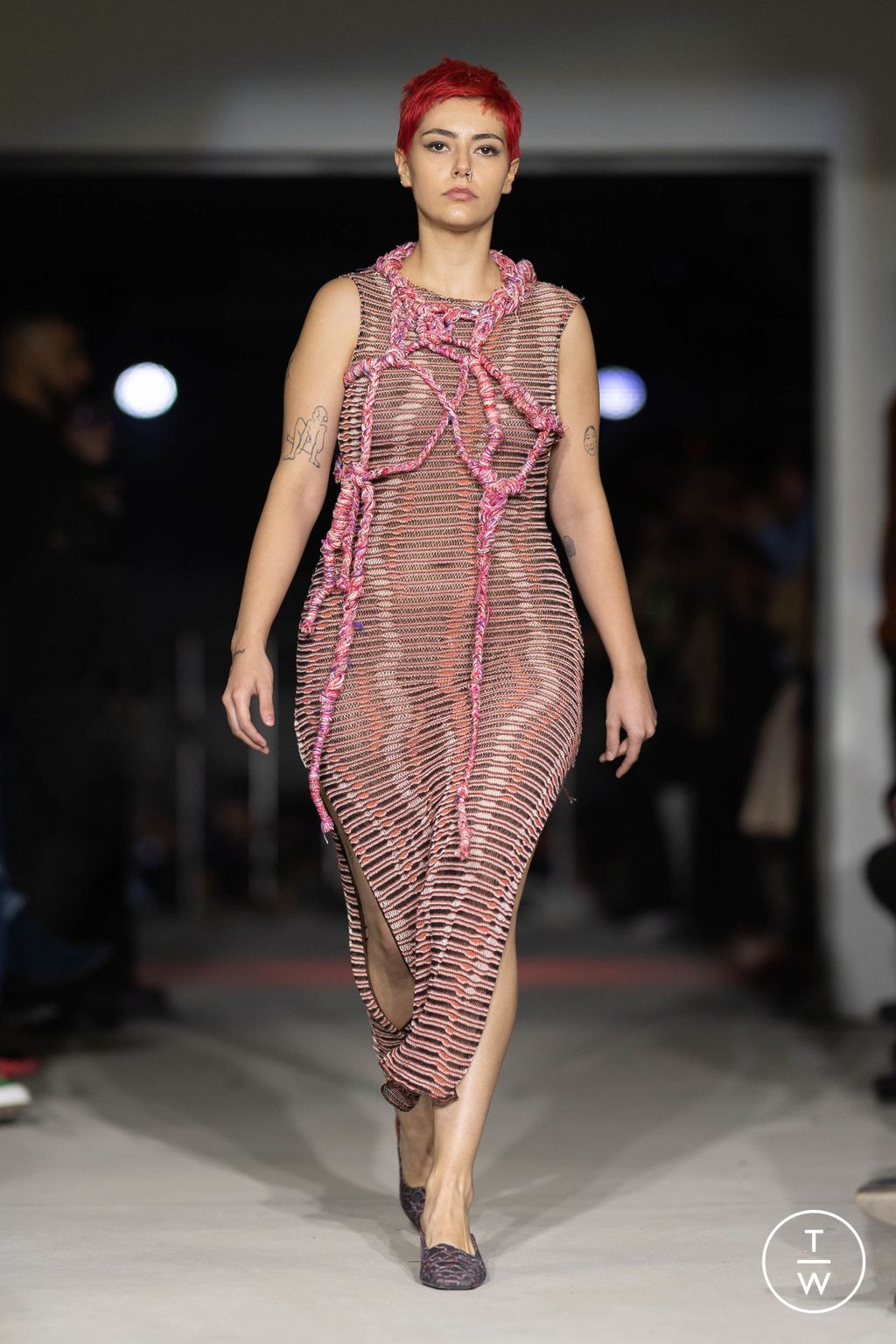 Fashion Week Milan Spring/Summer 2023 look 21 from the Vitelli collection womenswear
