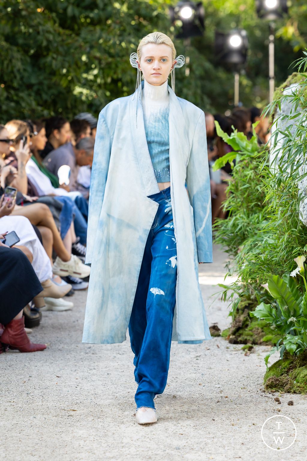 Fashion Week London Spring/Summer 2024 look 59 from the MITHRIDATE collection 女装