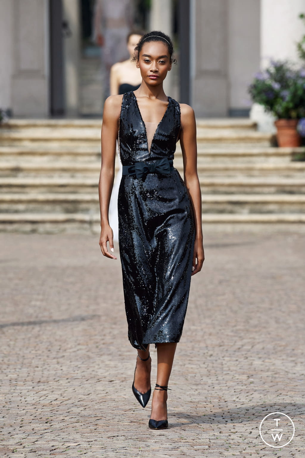 Fashion Week Milan Spring/Summer 2021 look 59 from the Elisabetta Franchi collection womenswear