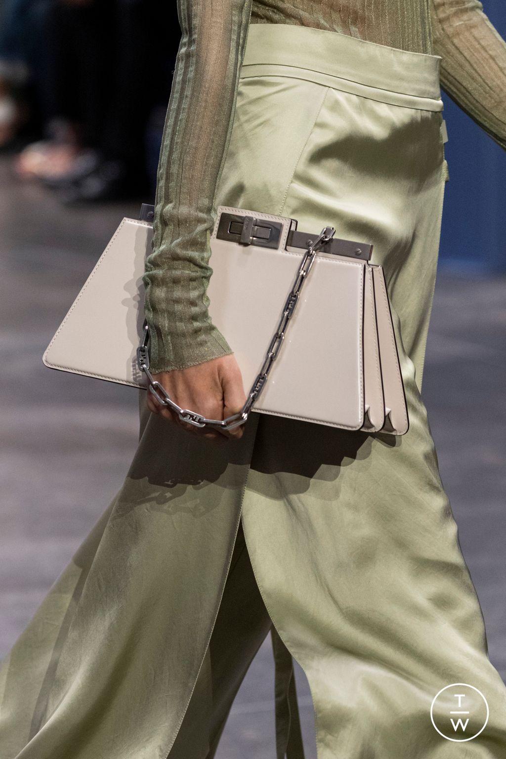 Fashion Week Milan Spring/Summer 2023 look 4 from the Fendi collection womenswear accessories