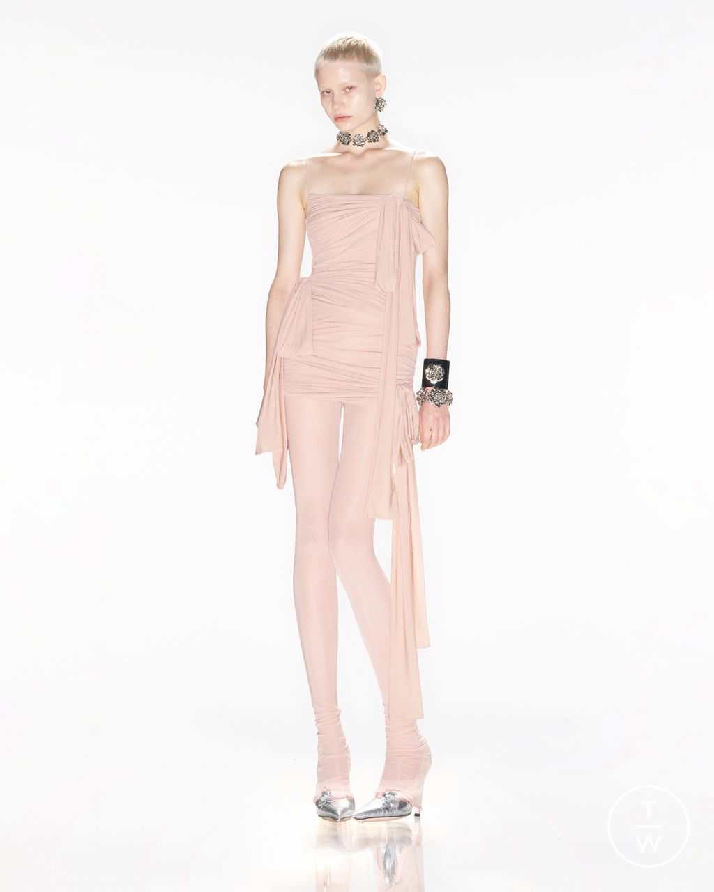 Fashion Week Milan Resort 2024 look 5 from the Blumarine collection womenswear