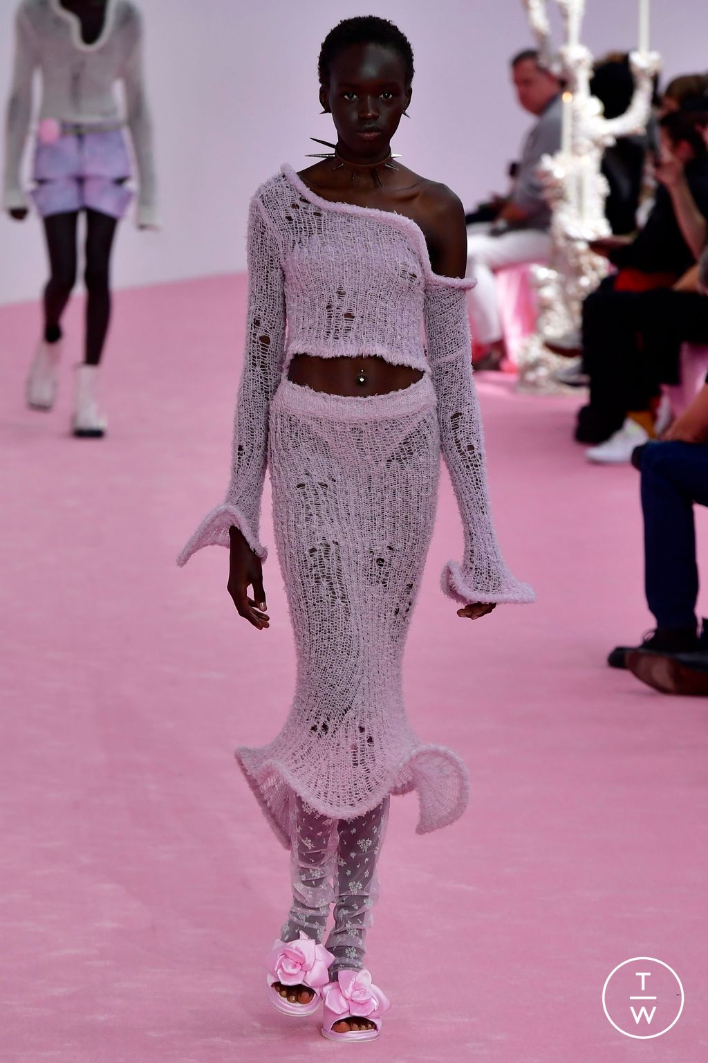 Fashion Week Paris Spring/Summer 2023 look 11 de la collection Acne Studios womenswear