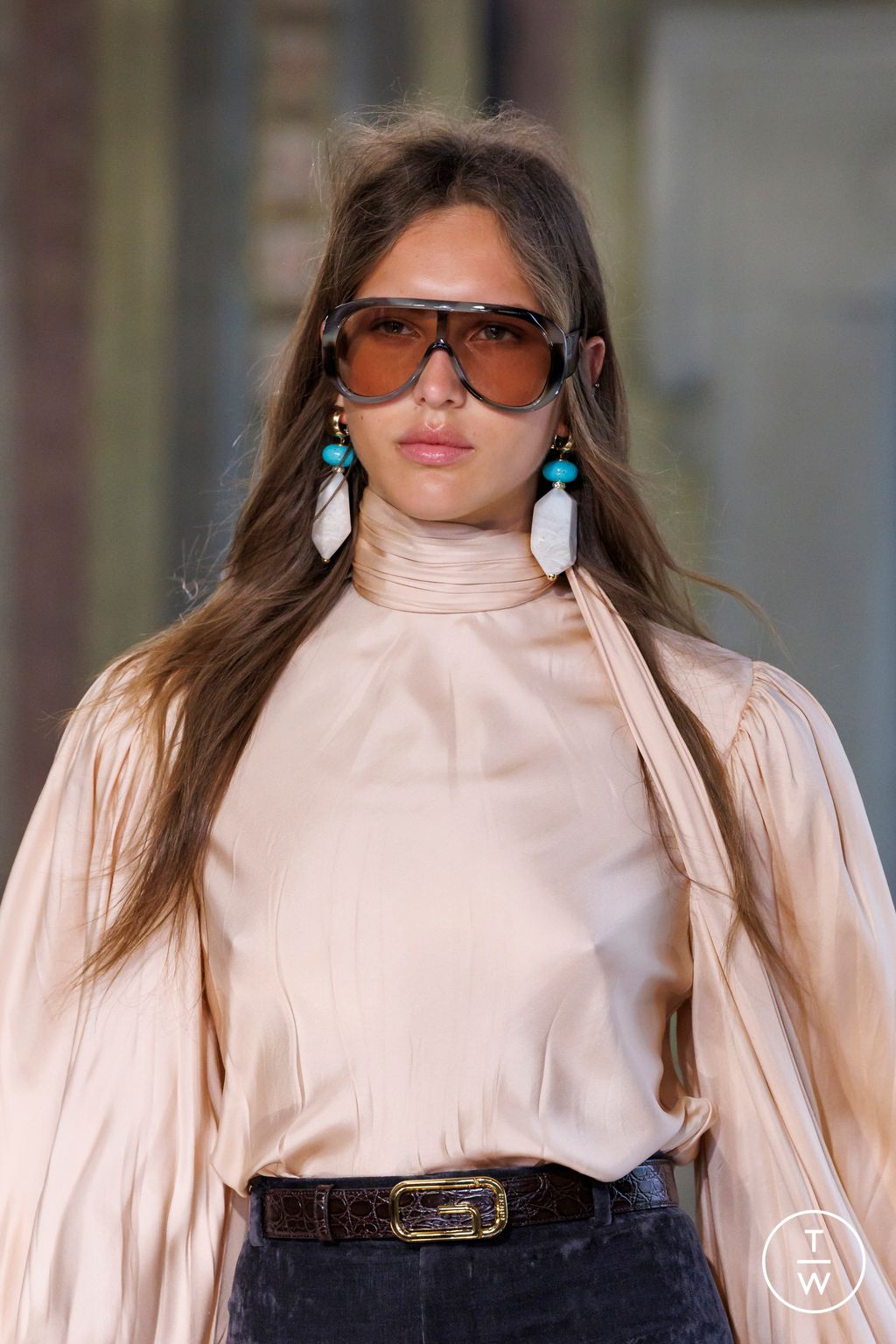 Fashion Week Milan Resort 2026 look 14 from the Gucci collection womenswear accessories