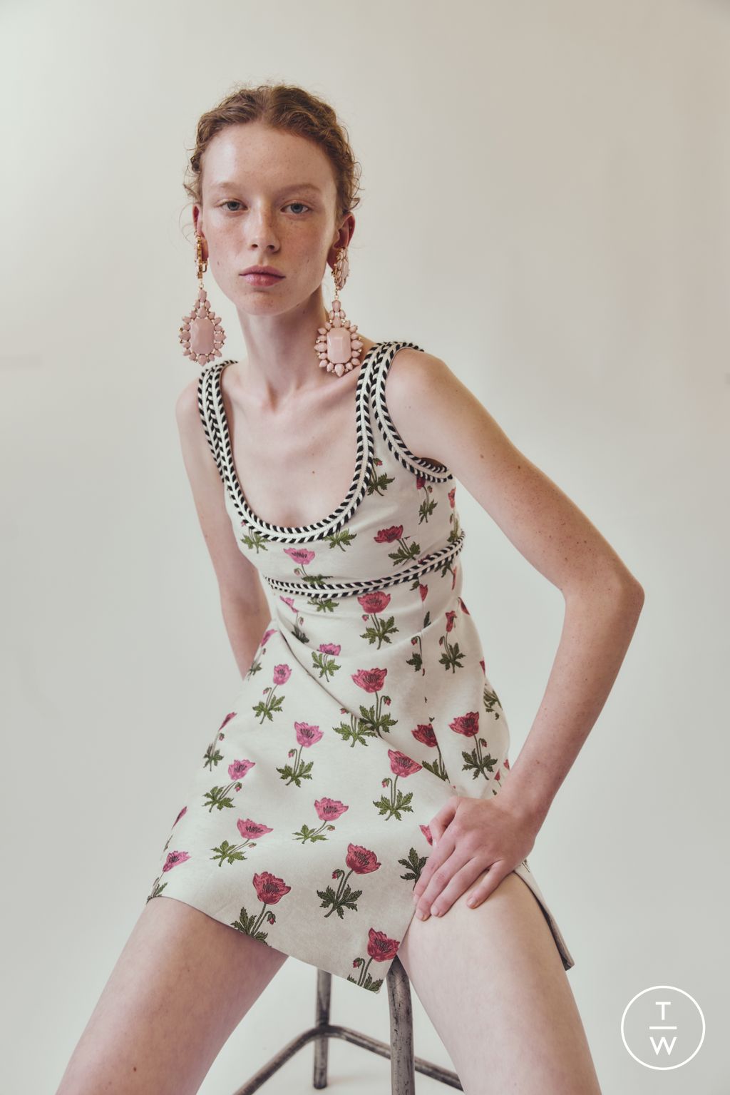 Fashion Week Paris Resort 2026 look 5 de la collection Giambattista Valli womenswear