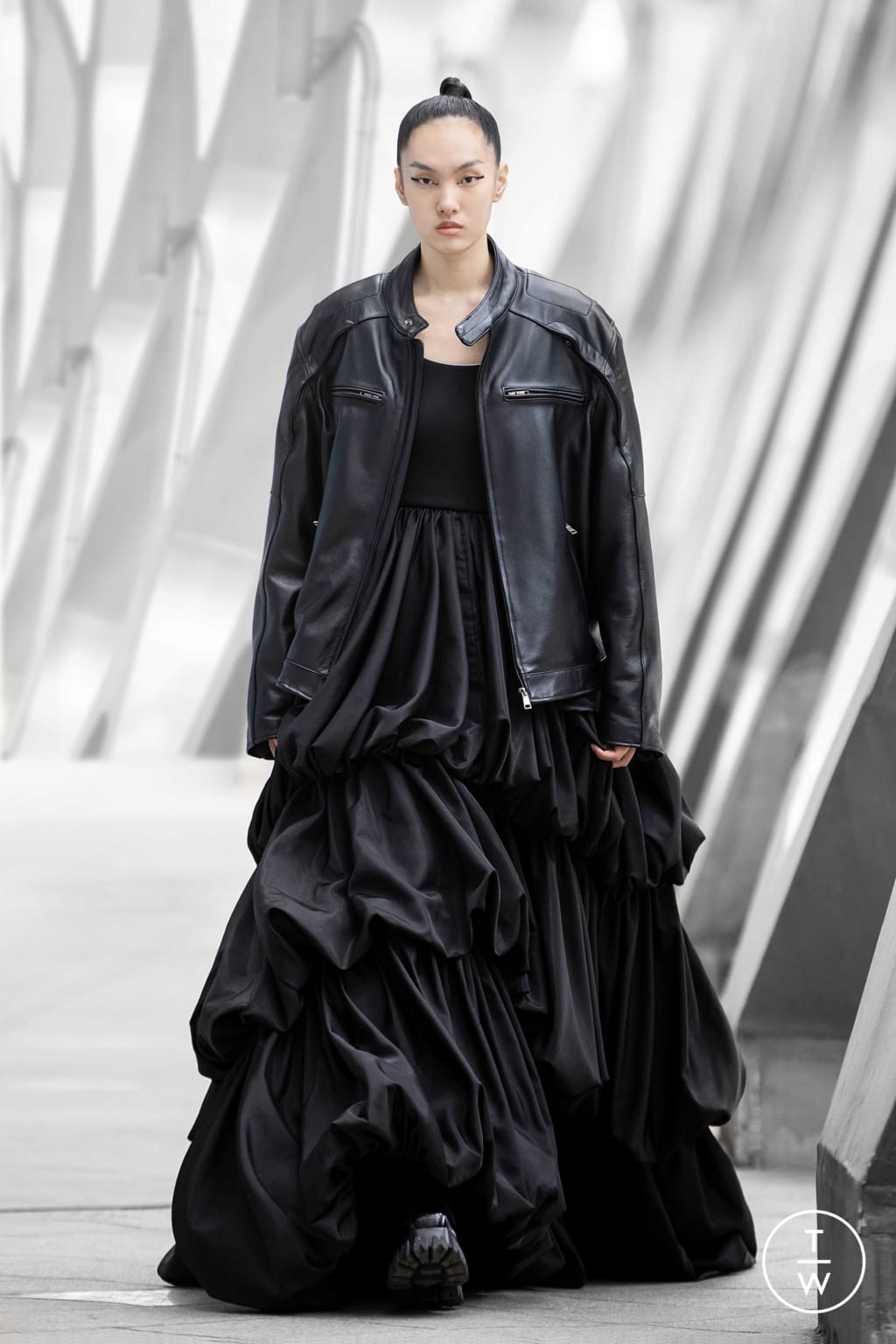Fashion Week Milan Fall/Winter 2021 look 6 from the Annakiki collection womenswear
