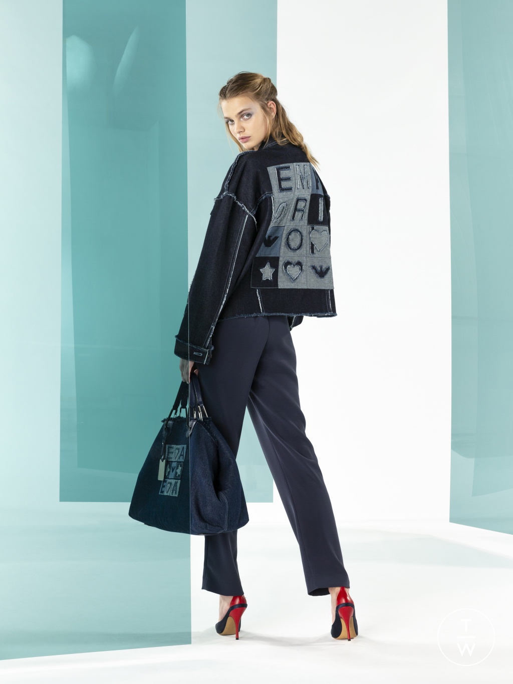 Fashion Week Milan Resort 2020 look 6 from the Emporio Armani collection womenswear