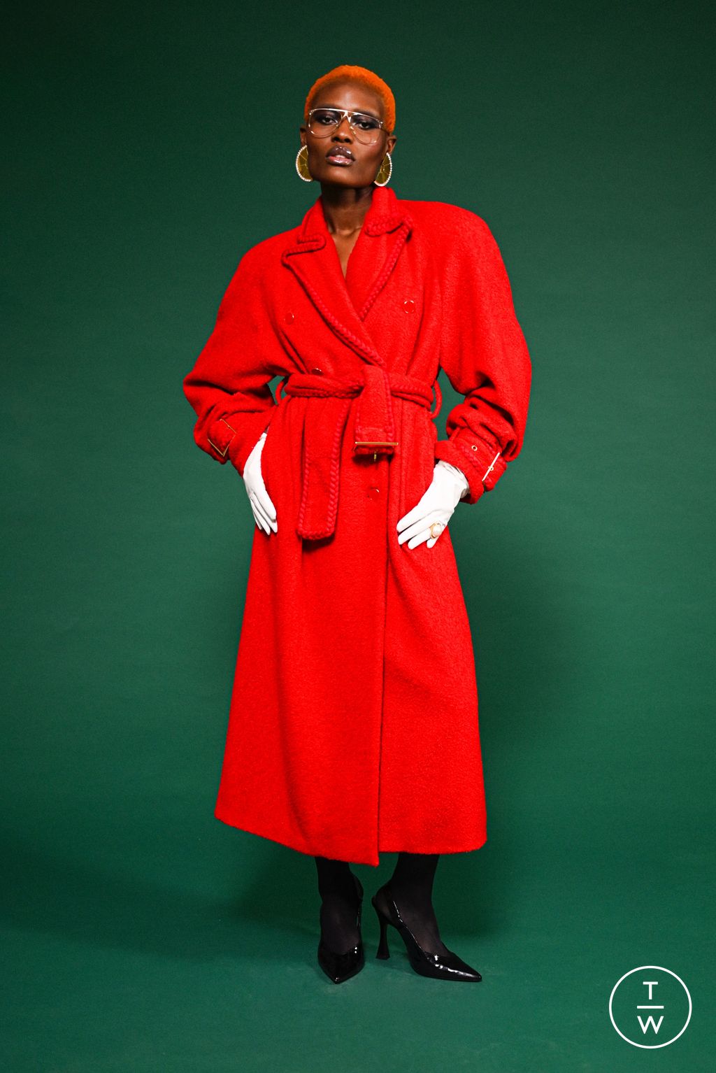 Fashion Week Paris Fall/Winter 2024 look 12 from the ROWEN ROSE collection womenswear