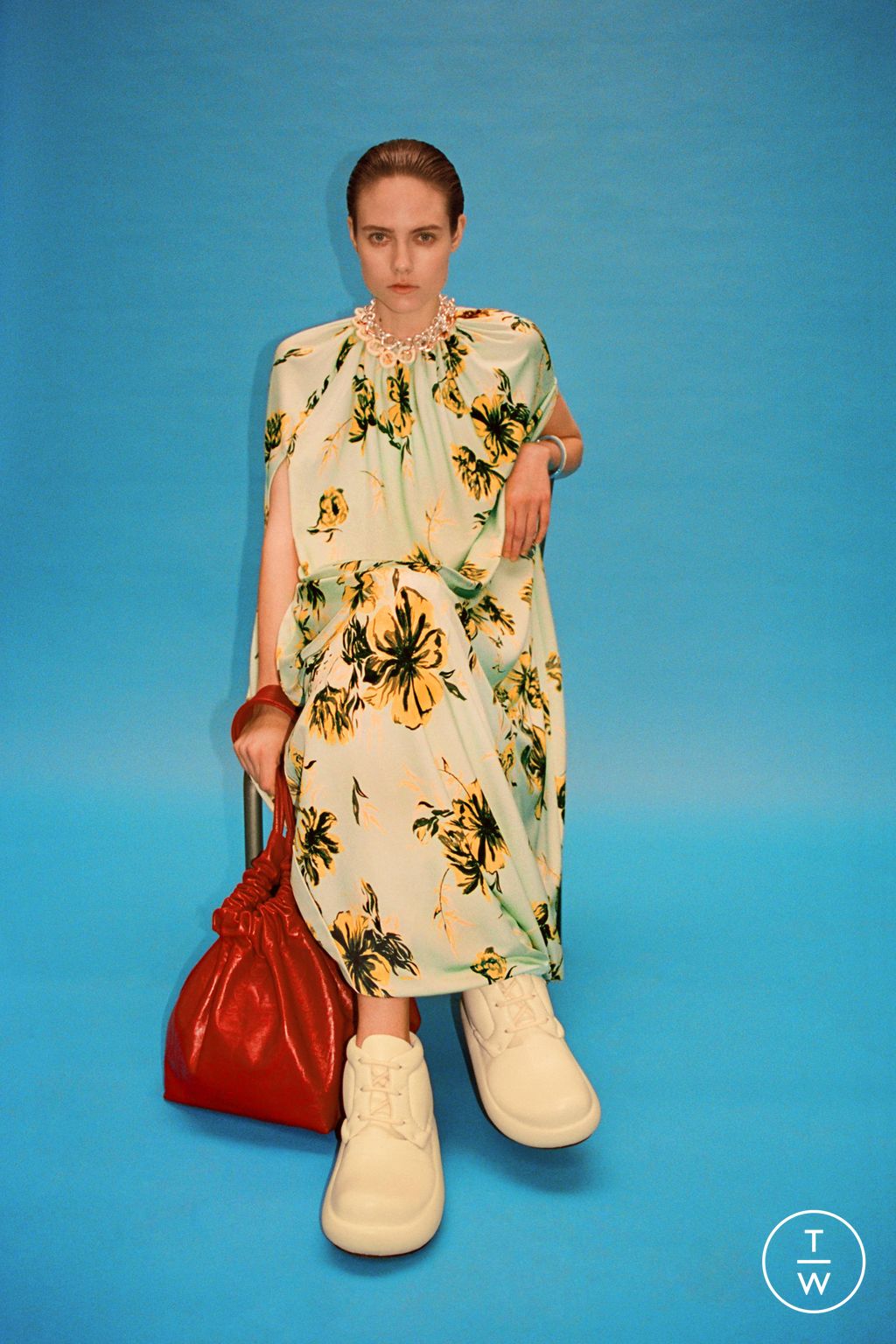 Fashion Week Milan Pre-Fall 2023 look 6 from the Jil Sander collection womenswear