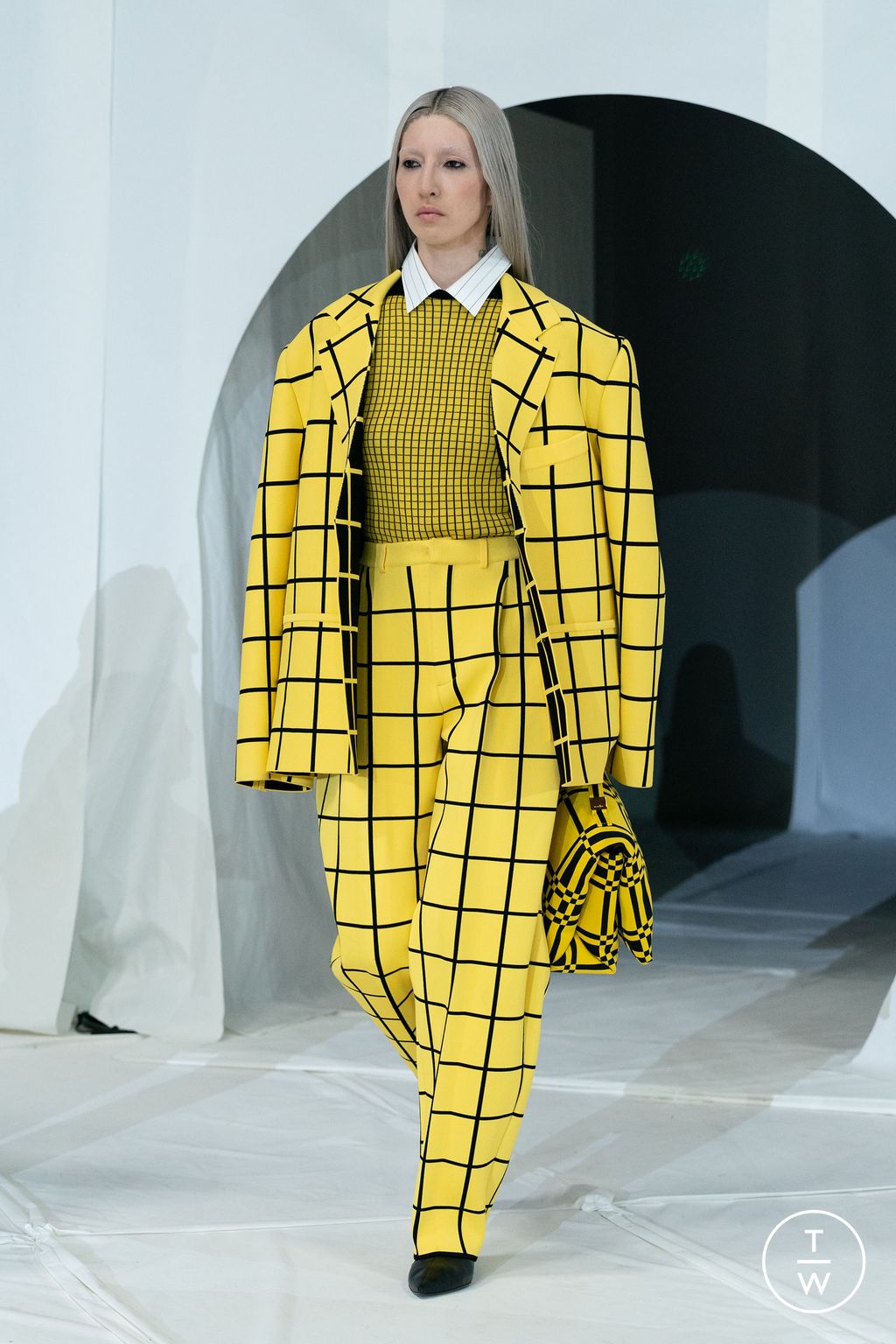 Fashion Week Milan Fall/Winter 2023 look 6 from the Marni collection 女装
