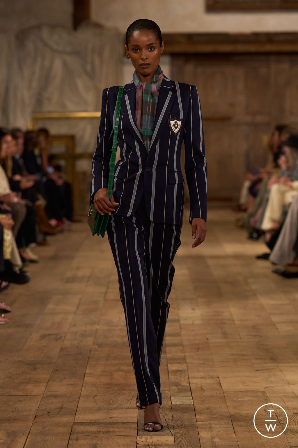 Fashion Week New York Spring/Summer 2024 look 6 from the Ralph Lauren collection womenswear