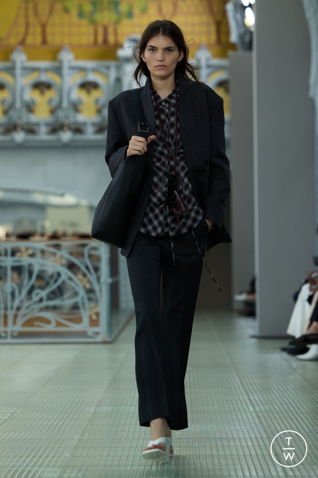 Fashion Week Paris Spring/Summer 2026 look 6 from the Time collection womenswear