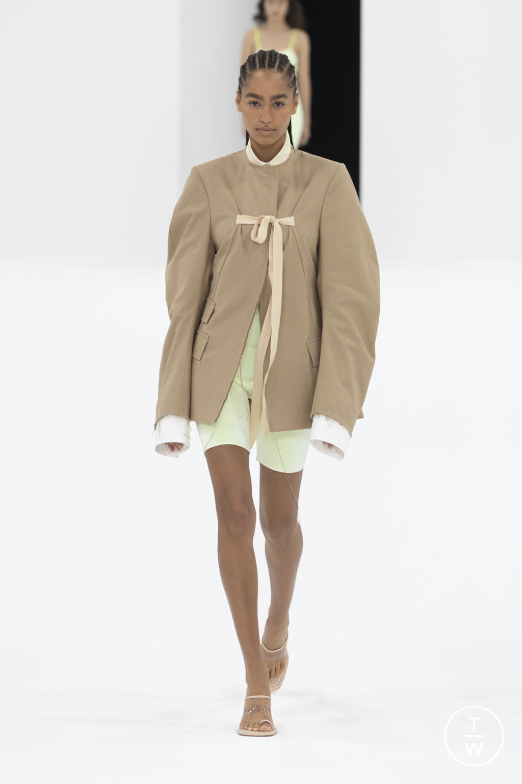Fashion Week Milan Spring/Summer 2022 look 6 from the Sportmax collection womenswear