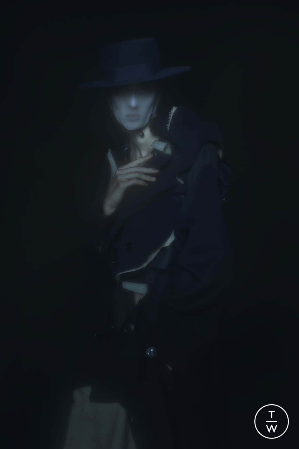 Fashion Week Paris Fall/Winter 2020 look 7 from the Maison Margiela collection 高级定制