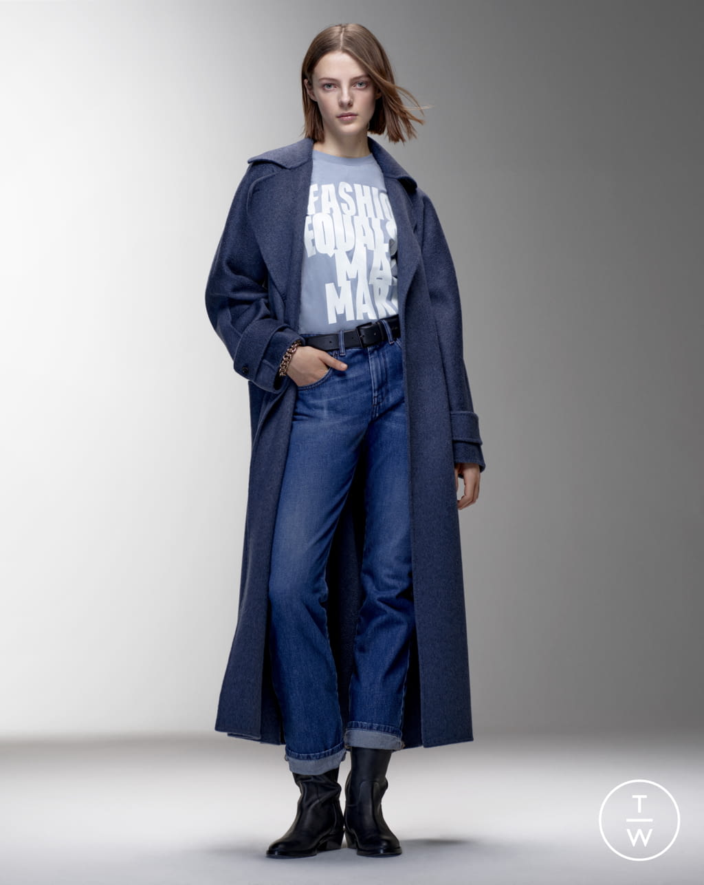 Fashion Week Milan Pre-Fall 2022 look 6 de la collection Max Mara womenswear