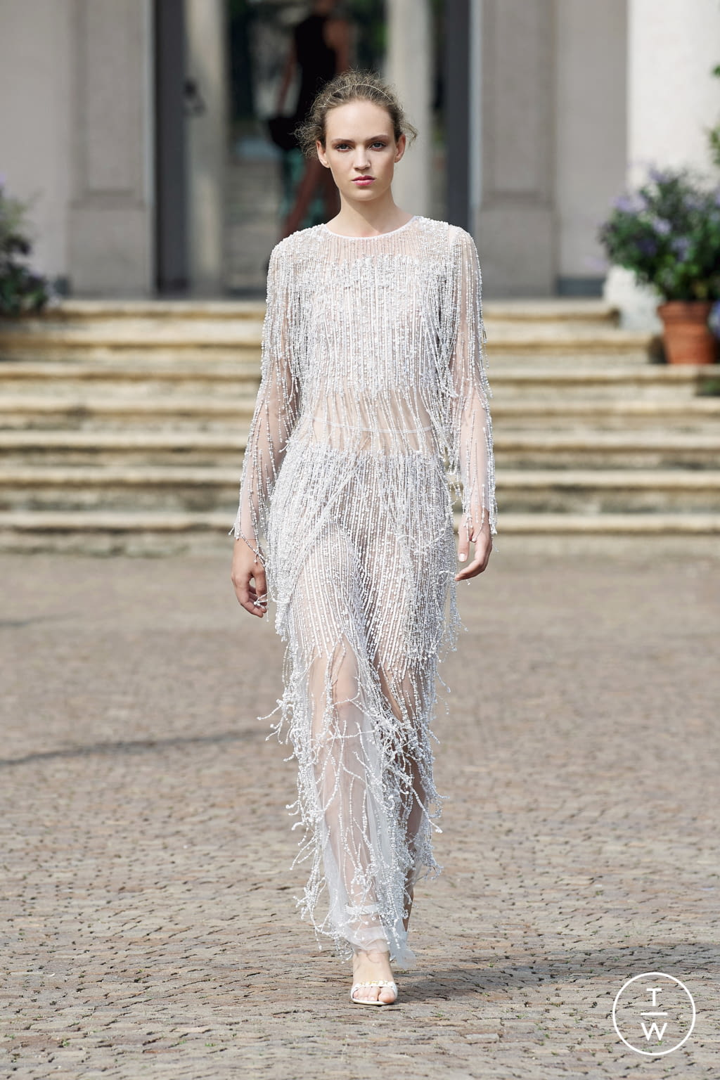 Fashion Week Milan Spring/Summer 2021 look 61 from the Elisabetta Franchi collection 女装