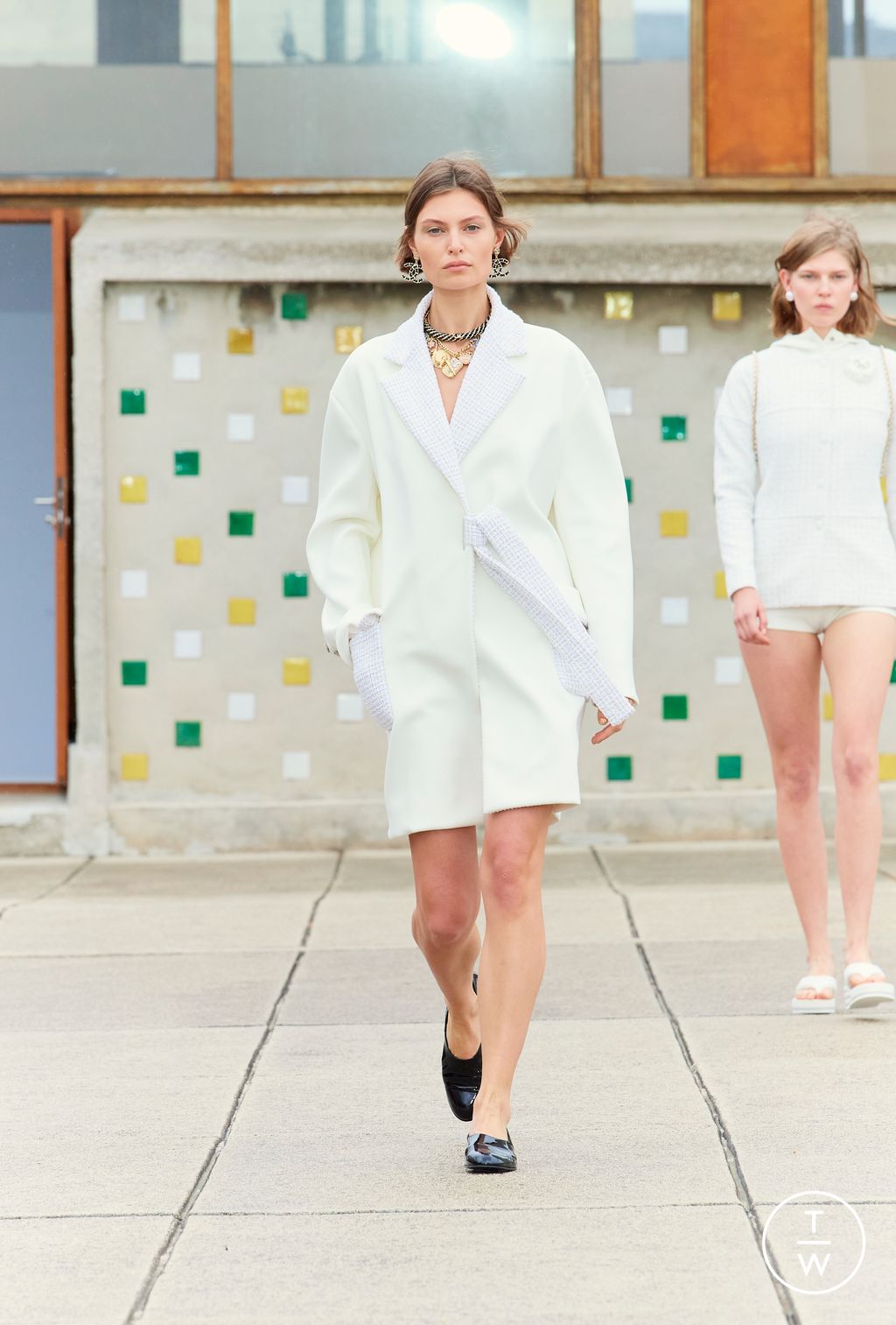 Fashion Week Paris Resort 2025 look 65 from the Chanel collection womenswear