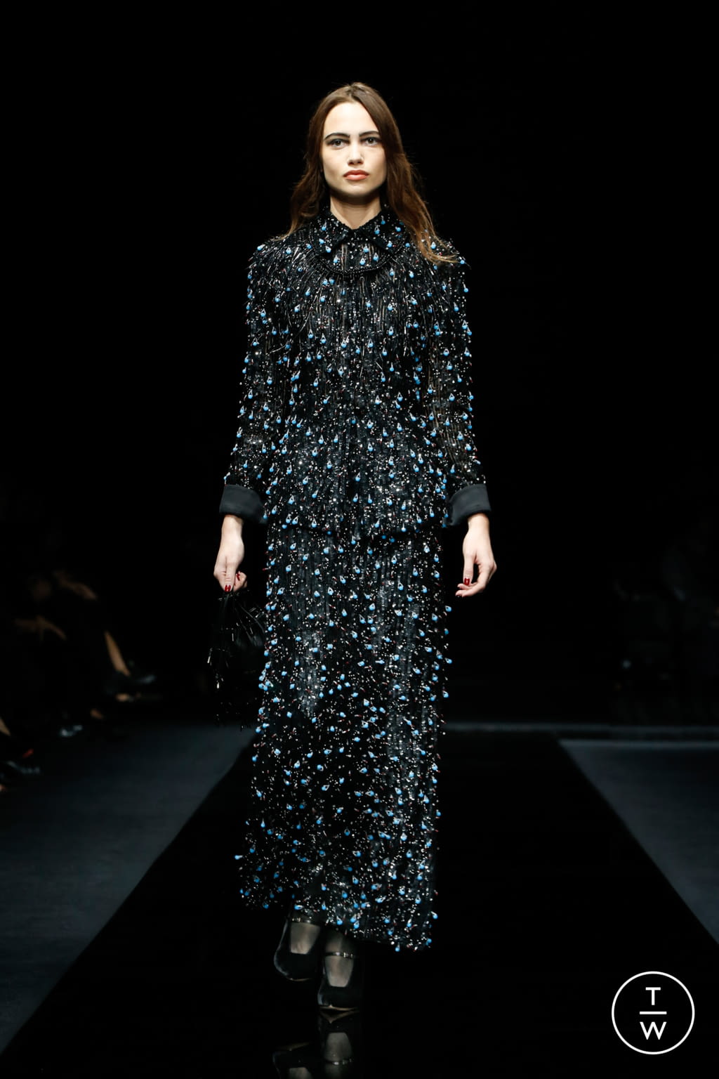 Fashion Week Milan Pre-Fall 2020 look 65 de la collection Giorgio Armani womenswear