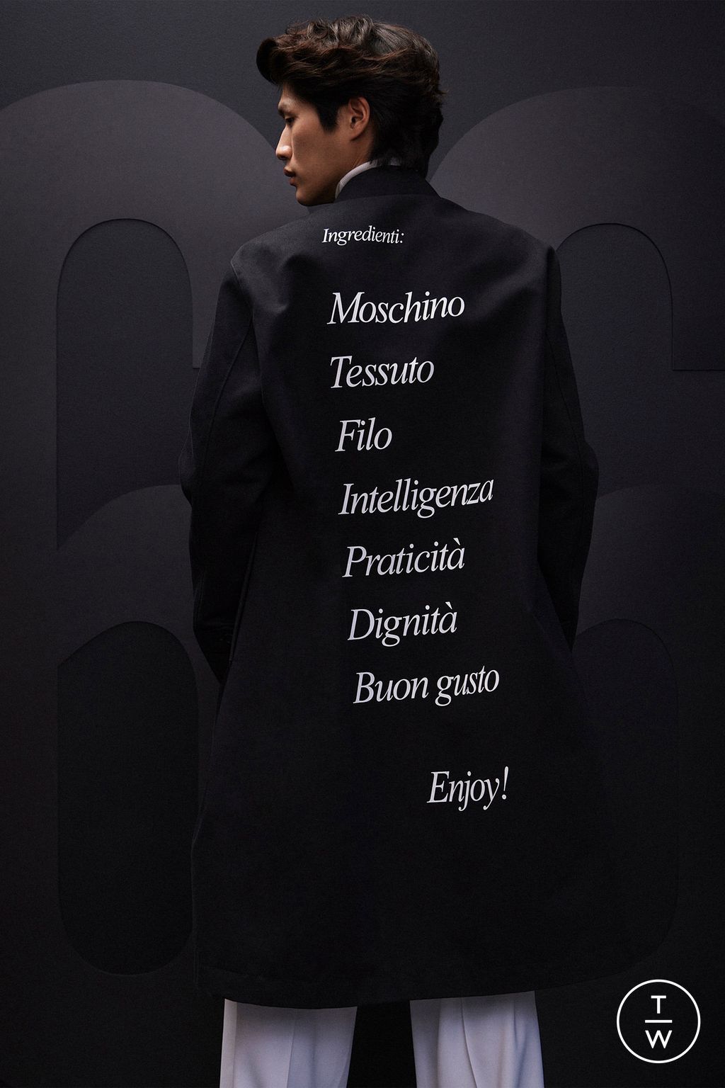 Fashion Week Milan Pre-Fall 2024 look 66 de la collection Moschino womenswear