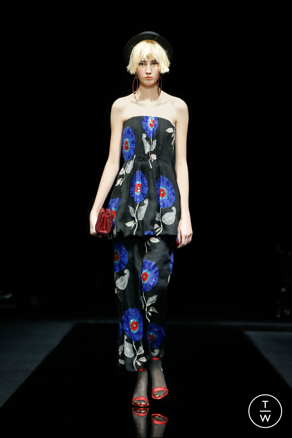Fashion Week Milan Pre-Fall 2020 look 67 de la collection Giorgio Armani womenswear