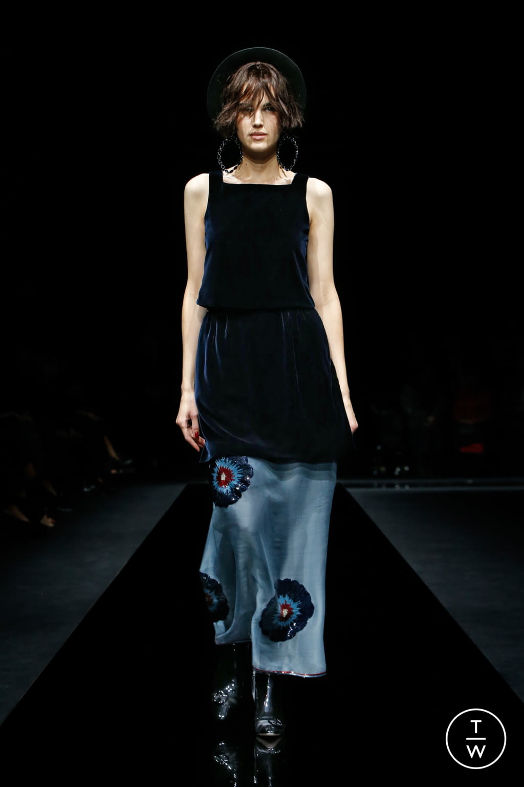 Fashion Week Milan Pre-Fall 2020 look 69 from the Giorgio Armani collection womenswear