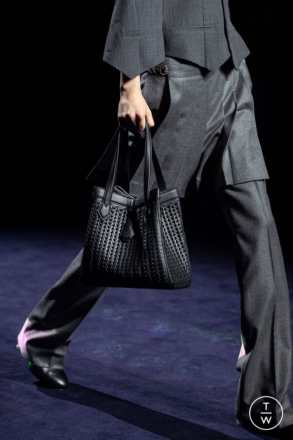 Fashion Week Milan Fall/Winter 2023 look 3 from the Fendi collection womenswear accessories
