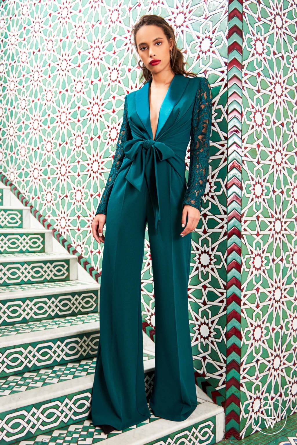 Fashion Week New York Pre-Fall 2020 look 7 de la collection Tadashi Shoji womenswear