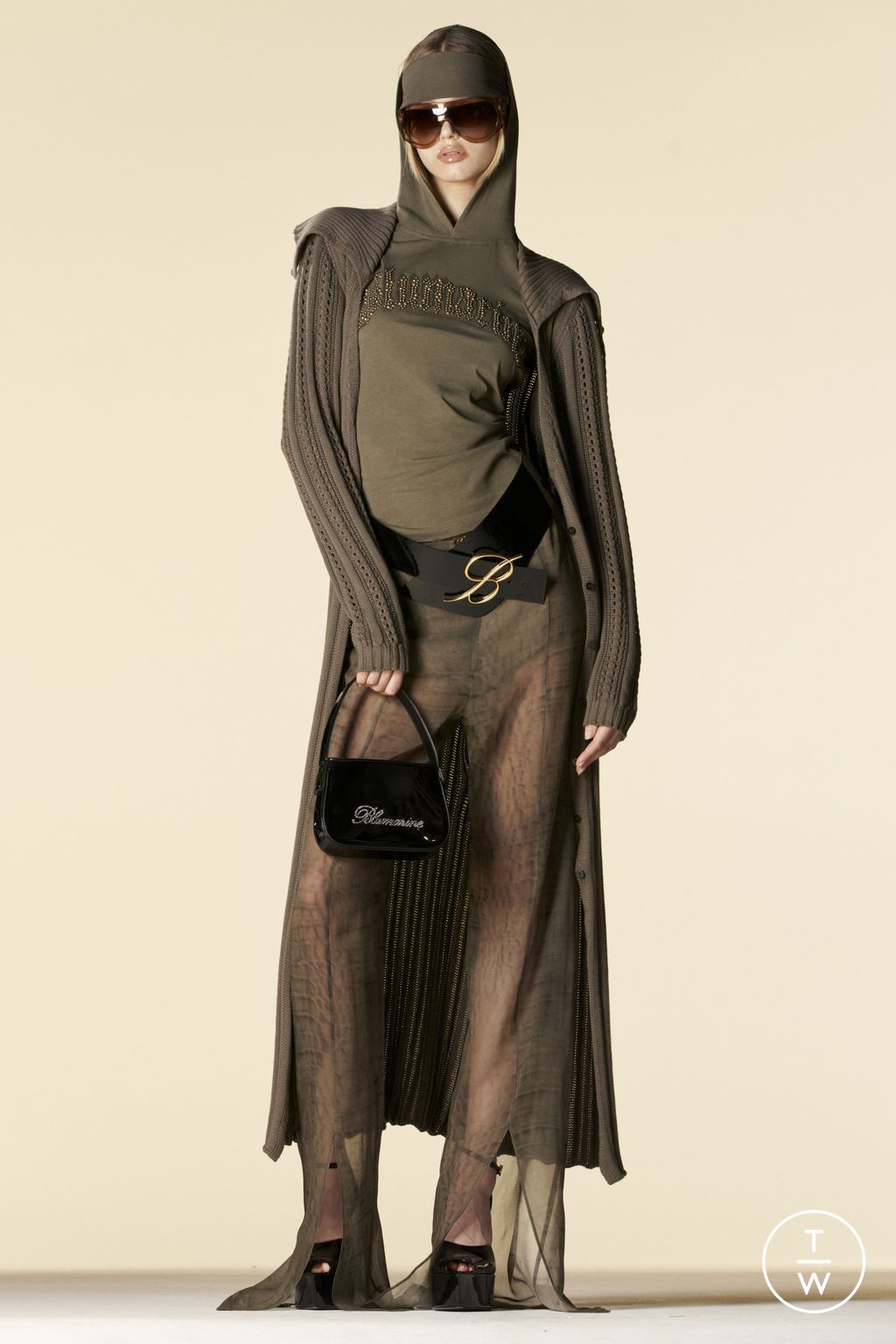 Fashion Week Milan Resort 2023 look 6 from the Blumarine collection womenswear