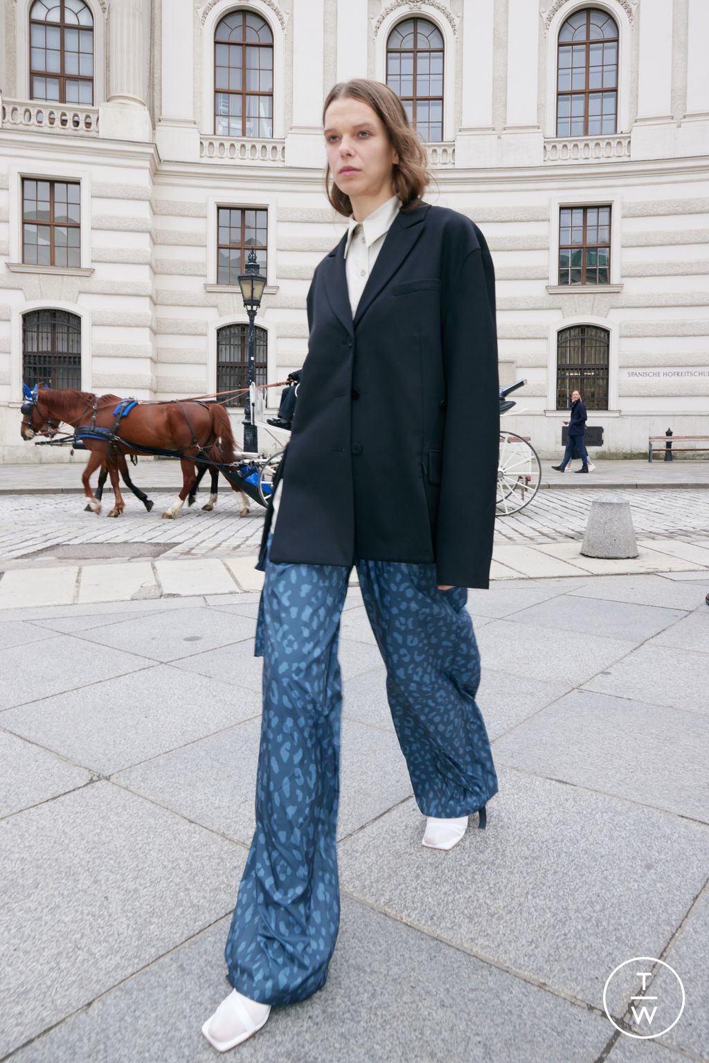 Fashion Week New York Resort 2024 look 6 from the Tibi collection 女装