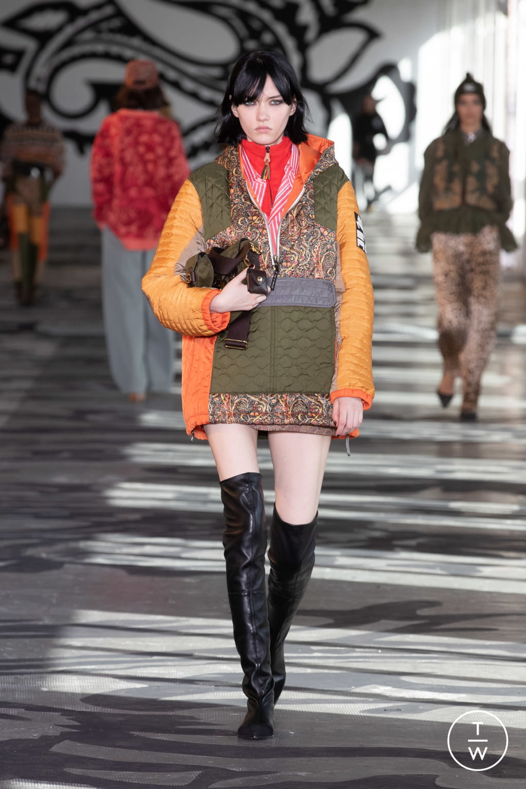 Fashion Week Milan Fall/Winter 2021 look 7 de la collection Etro womenswear