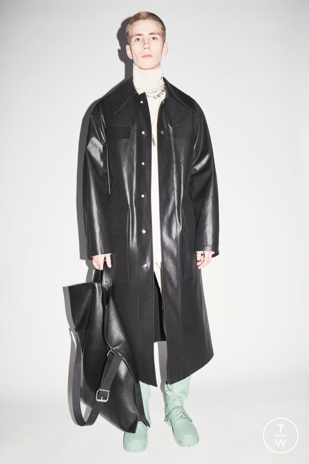 Fashion Week Paris Fall/Winter 2021 look 7 from the Jil Sander collection 男装