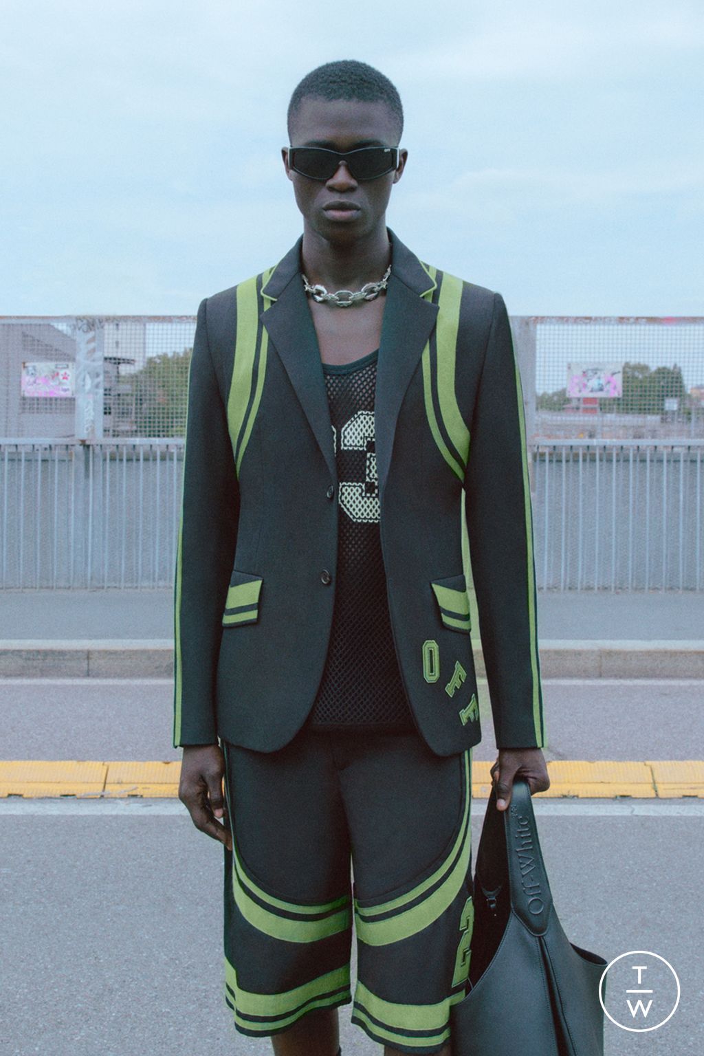 Fashion Week Paris Resort 2024 look 7 from the Off-White collection womenswear