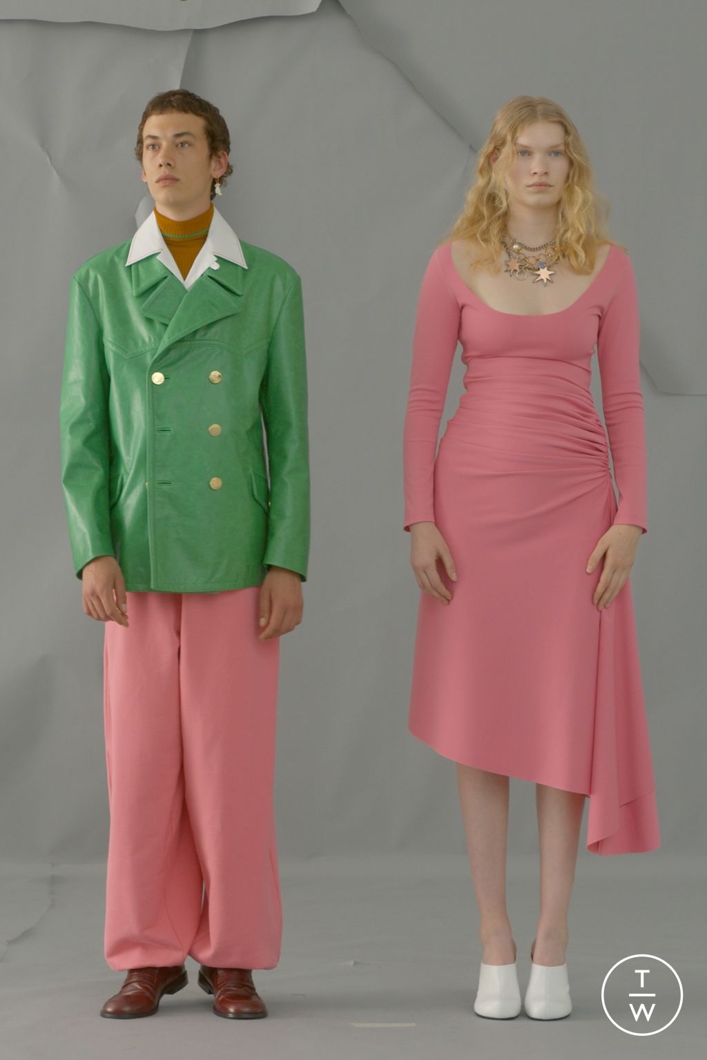 Fashion Week Milan Resort 2023 look 7 from the Marni collection 女装