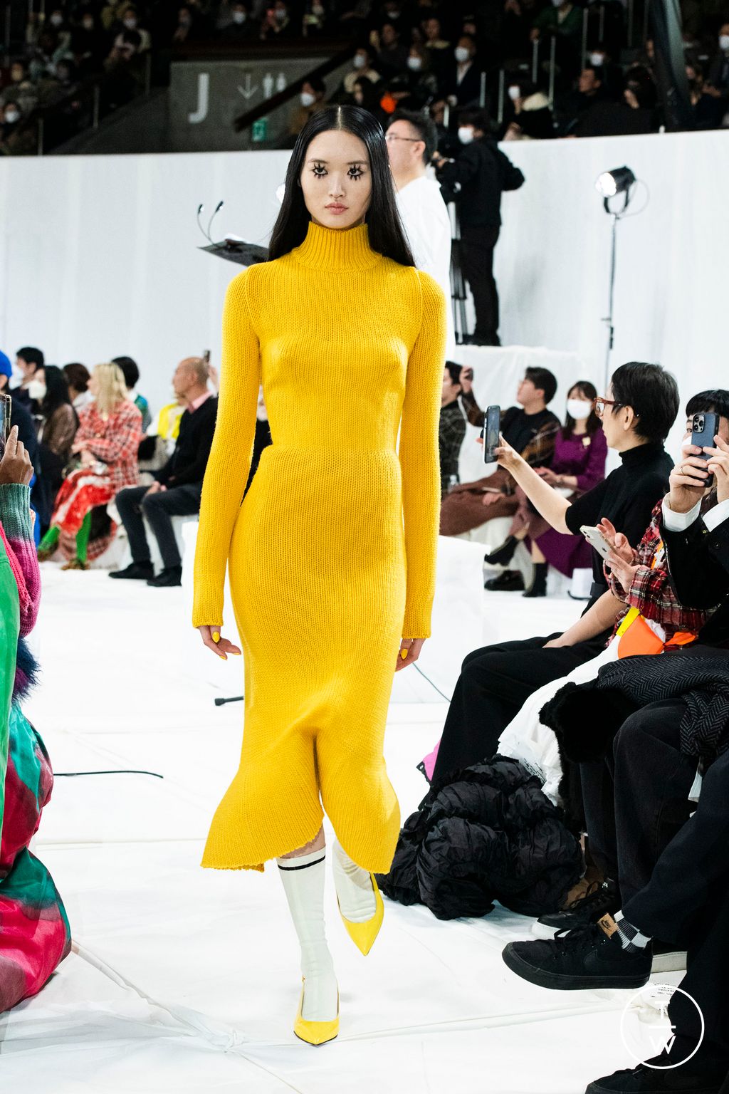 Fashion Week Milan Fall/Winter 2023 look 7 de la collection Marni womenswear