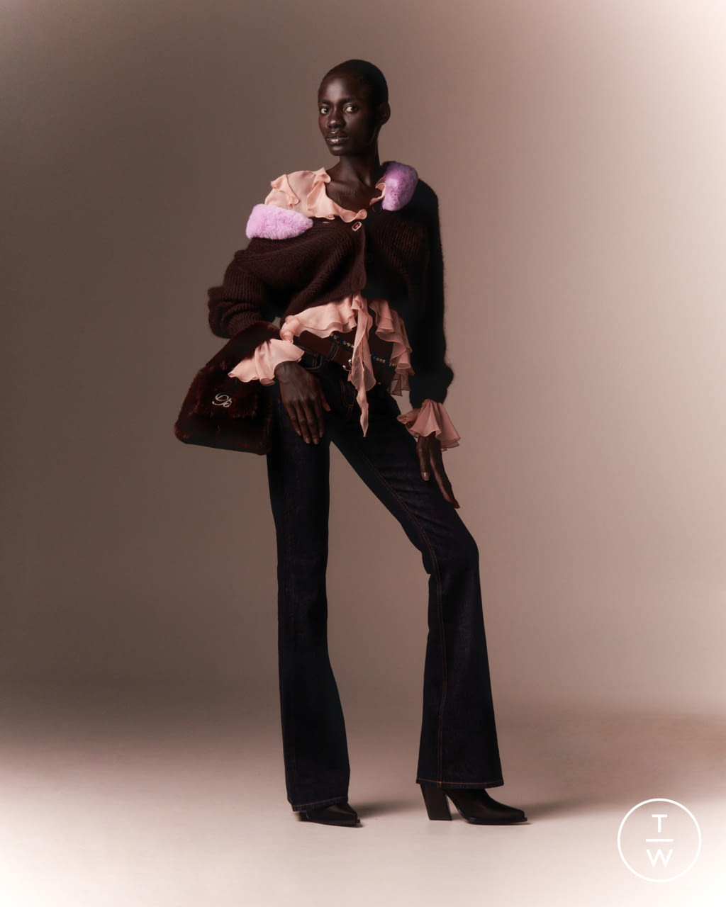 Fashion Week Milan Pre-Fall 2021 look 7 from the Blumarine collection 女装