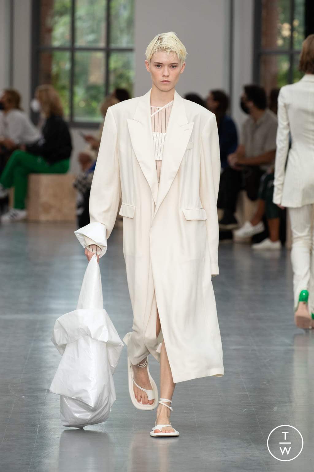 Fashion Week Milan Spring/Summer 2021 look 7 from the Sportmax collection womenswear