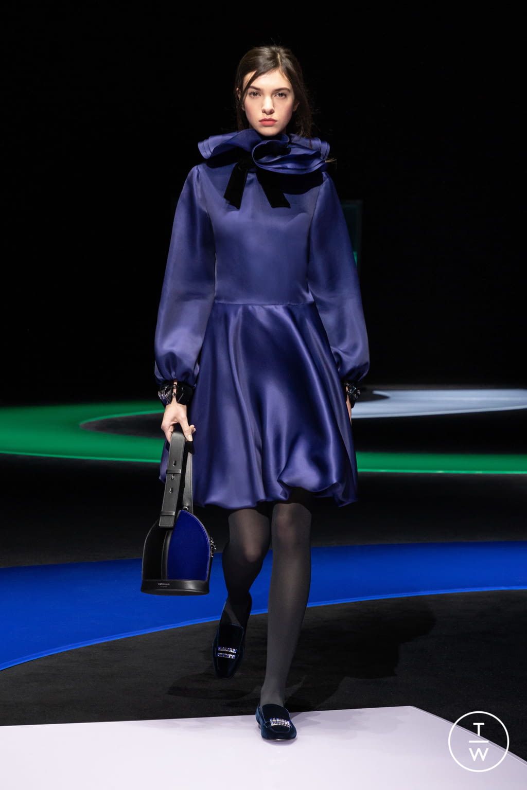 Fashion Week Milan Fall/Winter 2021 look 70 from the Emporio Armani collection womenswear