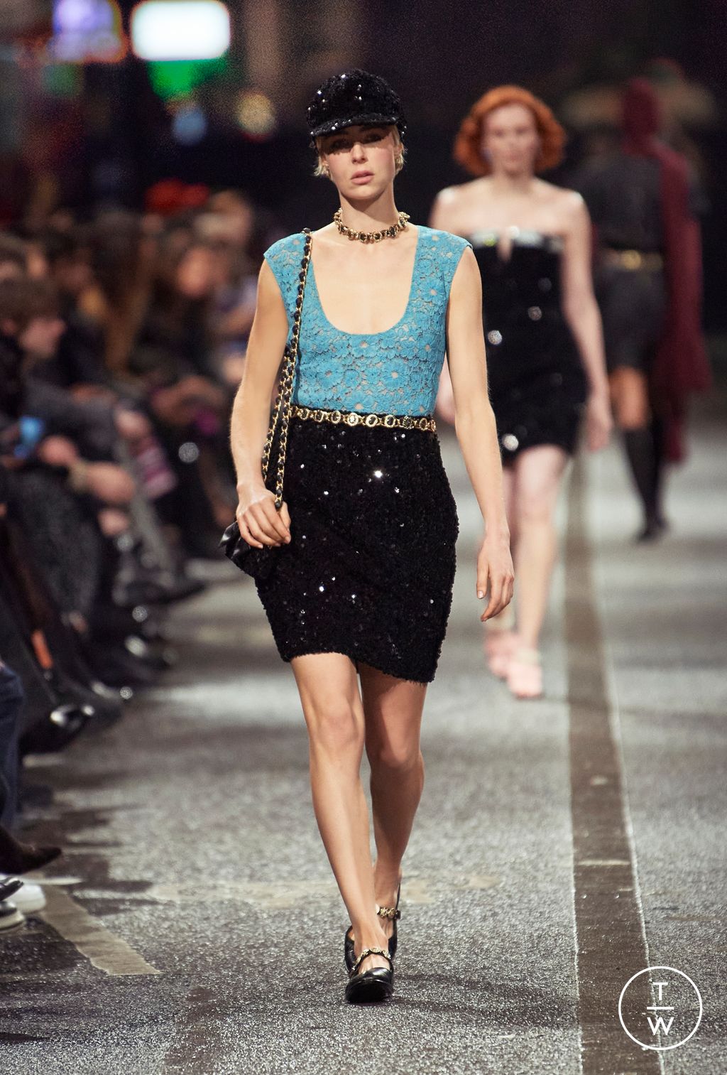 Fashion Week Paris Pre-Fall 2024 look 71 de la collection Chanel womenswear