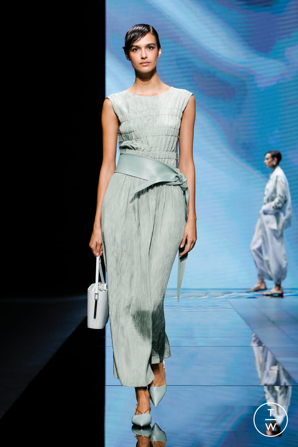 Fashion Week Milan Spring/Summer 2021 look 71 from the Giorgio Armani collection womenswear