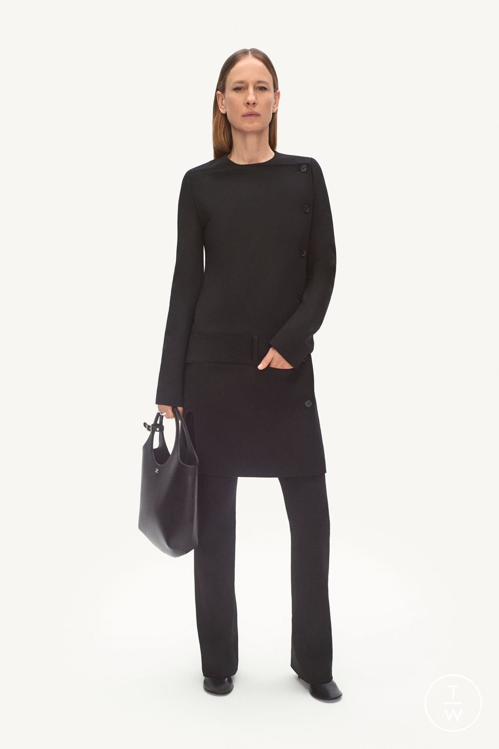 Fashion Week Paris Resort 2025 look 7 from the Courrèges collection womenswear