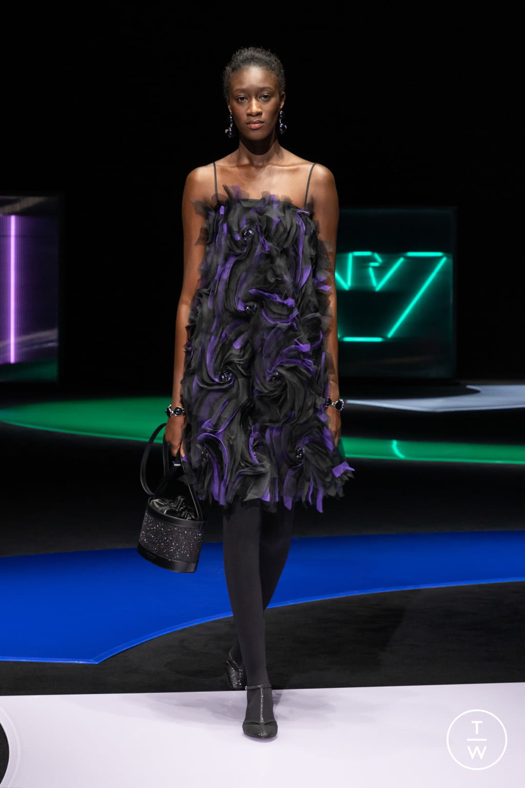 Fashion Week Milan Fall/Winter 2021 look 72 from the Emporio Armani collection womenswear
